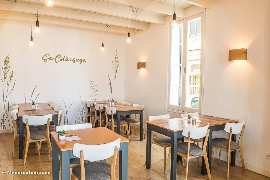 Sa Colàrsega Ciutadella, restaurante pizzería en Ciutadella