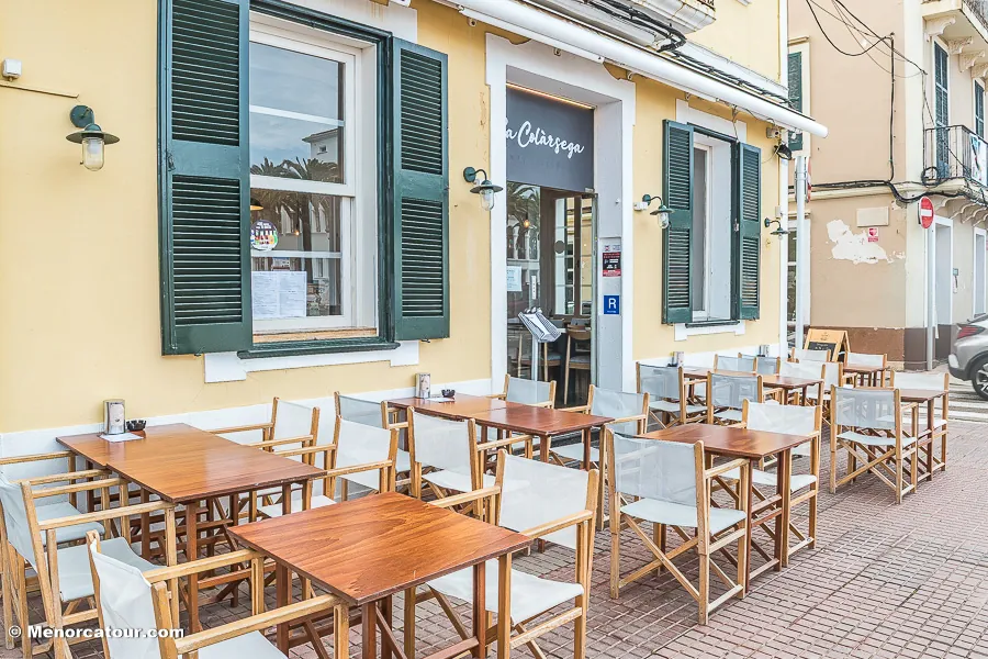 Sa Colàrsega Ciutadella, restaurante pizzería en Ciutadella